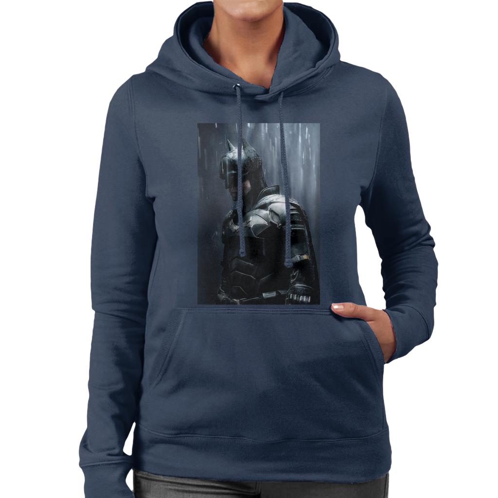 The Batman Cinematic Rain Women's Hooded Sweatshirt product image 4