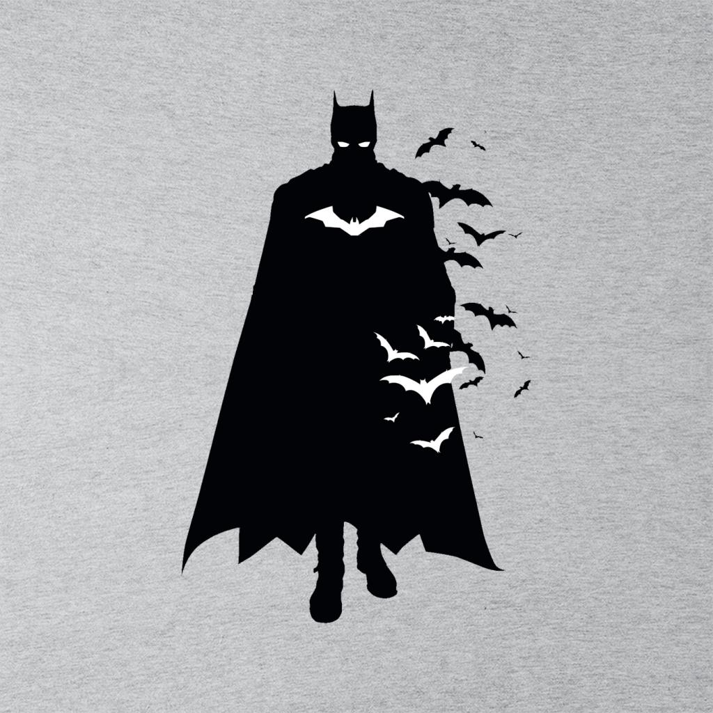 The Batman Silhouette White Bats Men's Sweatshirt product image 5