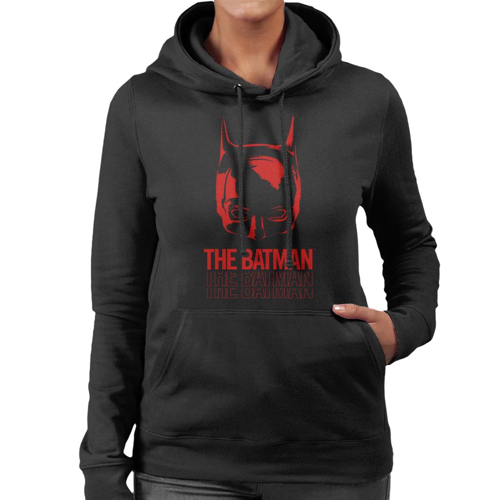 The Batman Red Mask Women's Hooded Sweatshirt product image 1