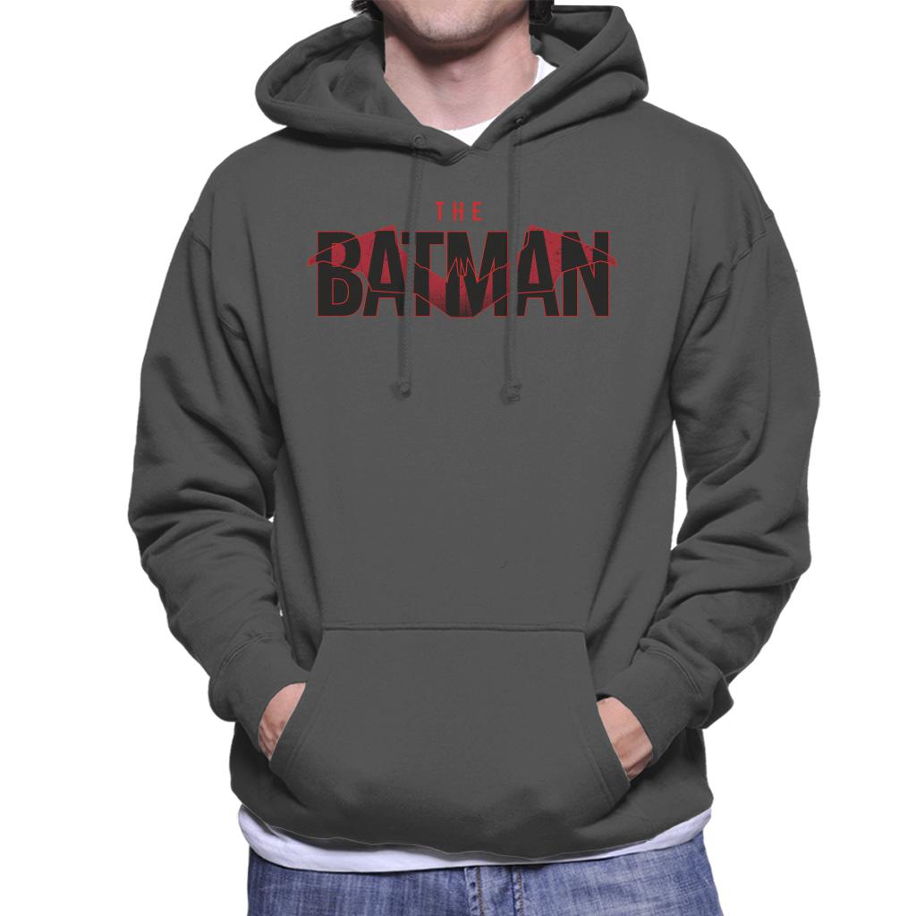 The Batman Red Bat Signal Men's Hooded Sweatshirt product image 1
