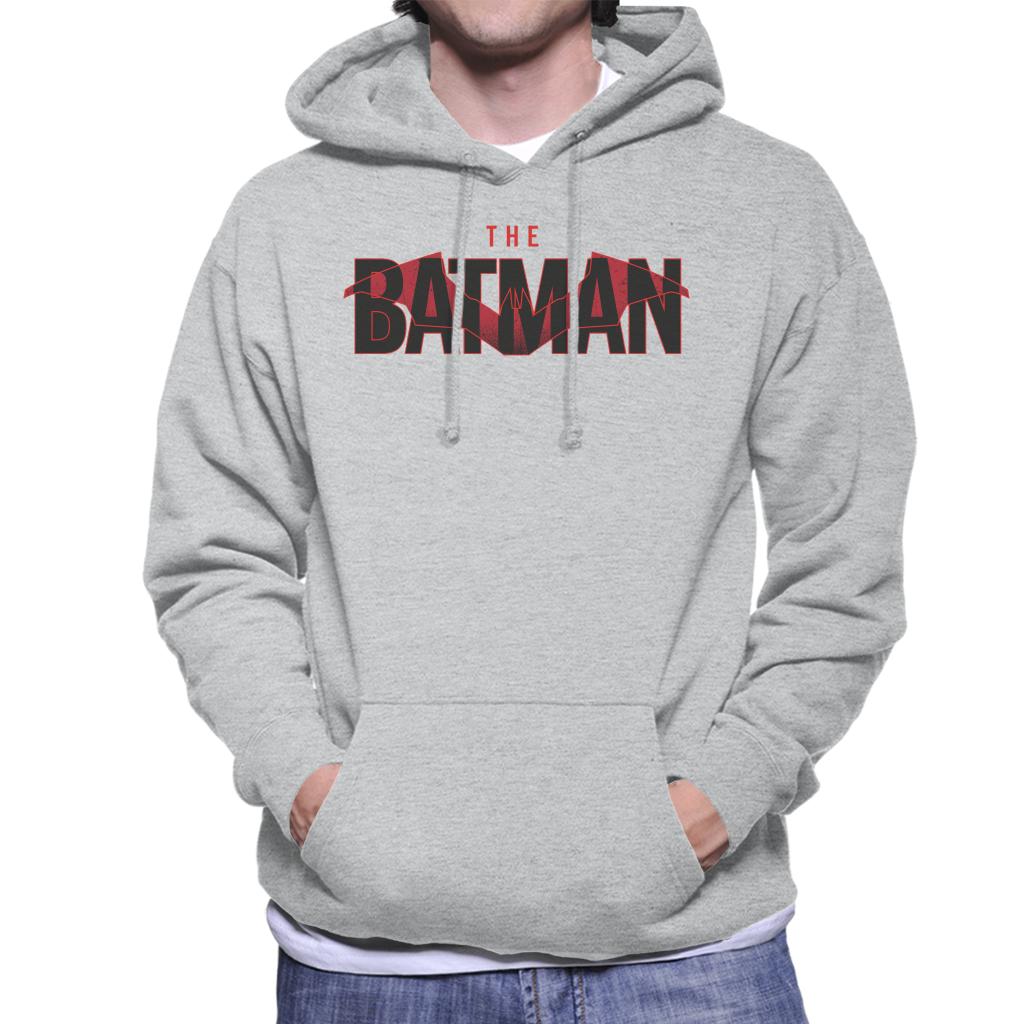 The Batman Red Bat Signal Men's Hooded Sweatshirt product image 4