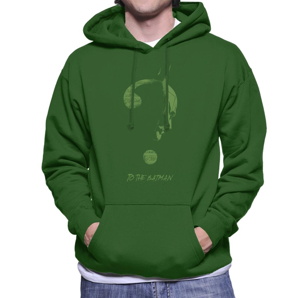 The Batman Riddler Question Mark Men's Hooded Sweatshirt product image 4