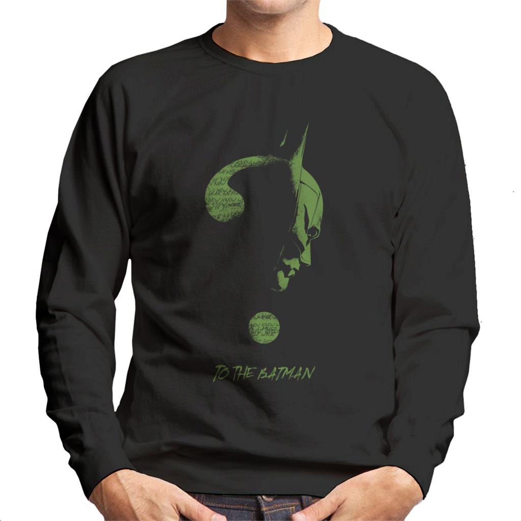 The Batman Riddler Question Mark Men's Sweatshirt product image 1