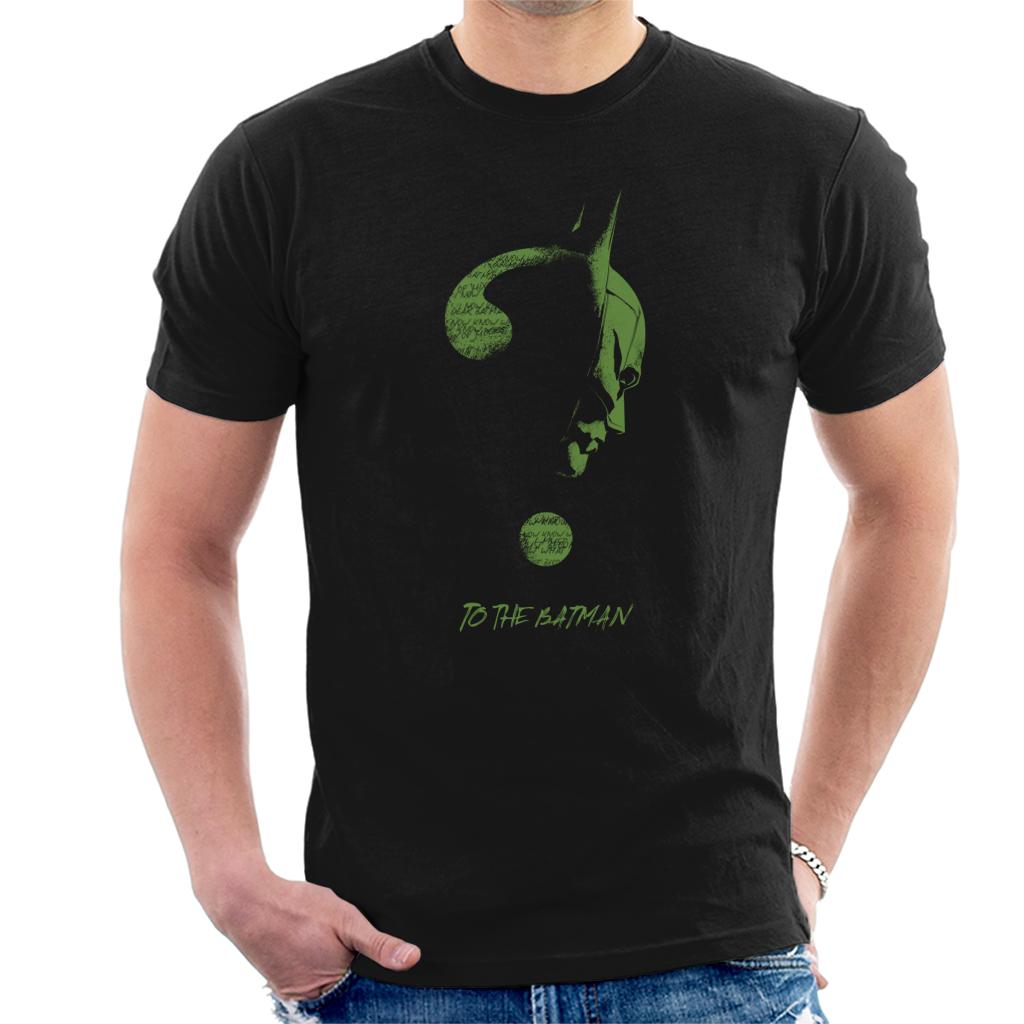 The Batman Riddler Question Mark Men's T-Shirt product image 1