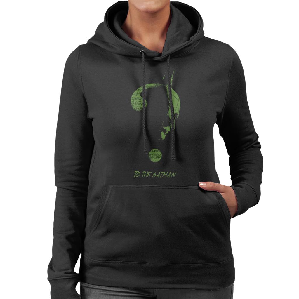 The Batman Riddler Question Mark Women's Hooded Sweatshirt product image 1