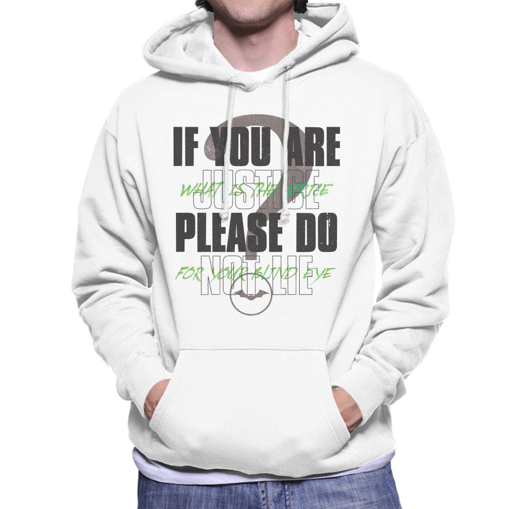 The Batman Riddler If You Are Justice Please Do Not Lie product image 4