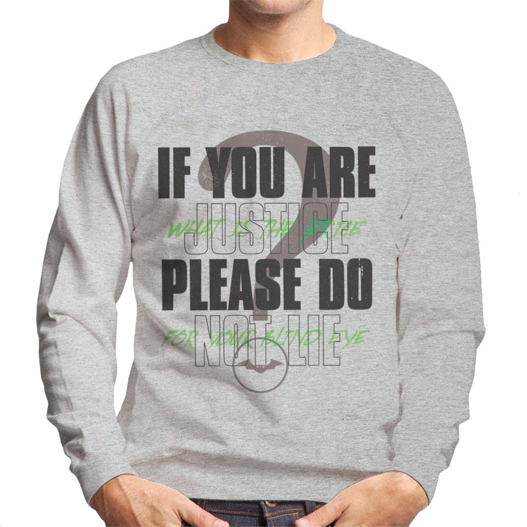 The Batman Riddler If You Are Justice Please Do Not Lie product image 1
