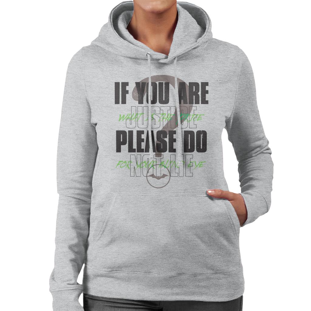 The Batman Riddler If You Are Justice Please Do Not Lie product image 1