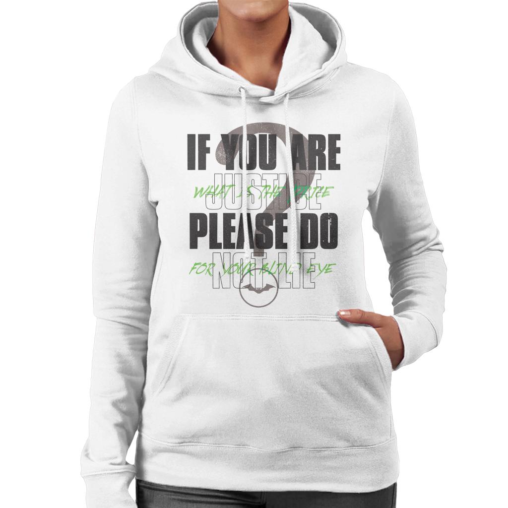 The Batman Riddler If You Are Justice Please Do Not Lie product image 4