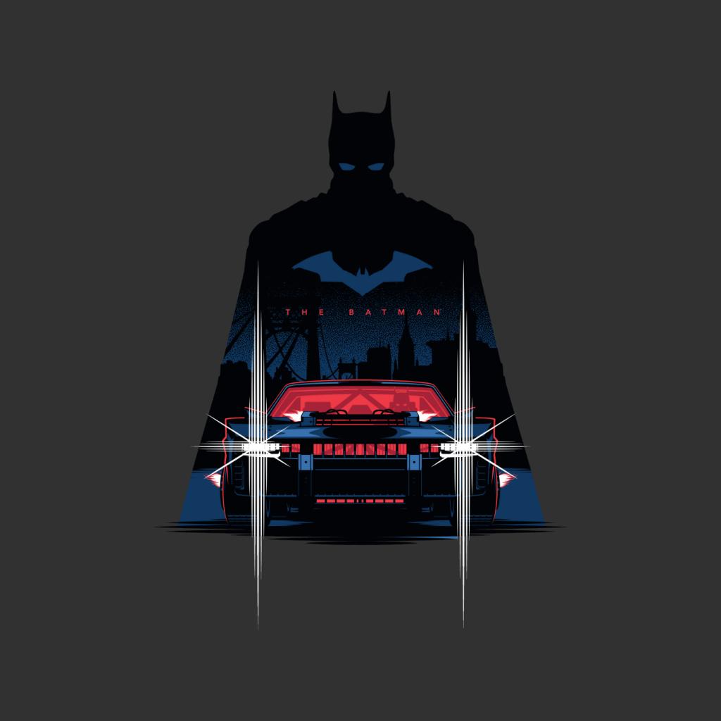 The Batman Silhouette Batmobile Women's Sweatshirt product image 2