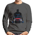 The Batman Silhouette Batmobile Men's Sweatshirt product image 1