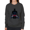 The Batman Silhouette Batmobile Women's Sweatshirt product image 1