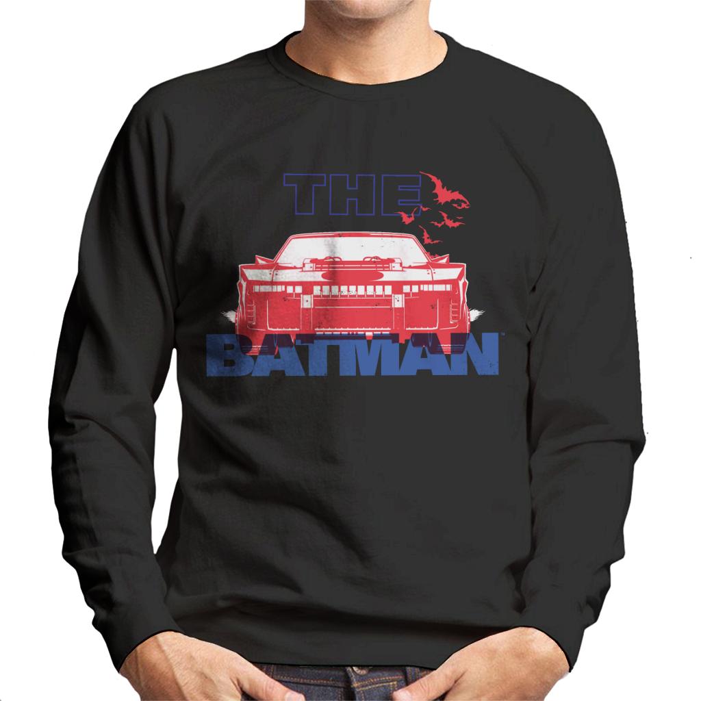 The Batman Red Batmobile Men's Sweatshirt product image 1