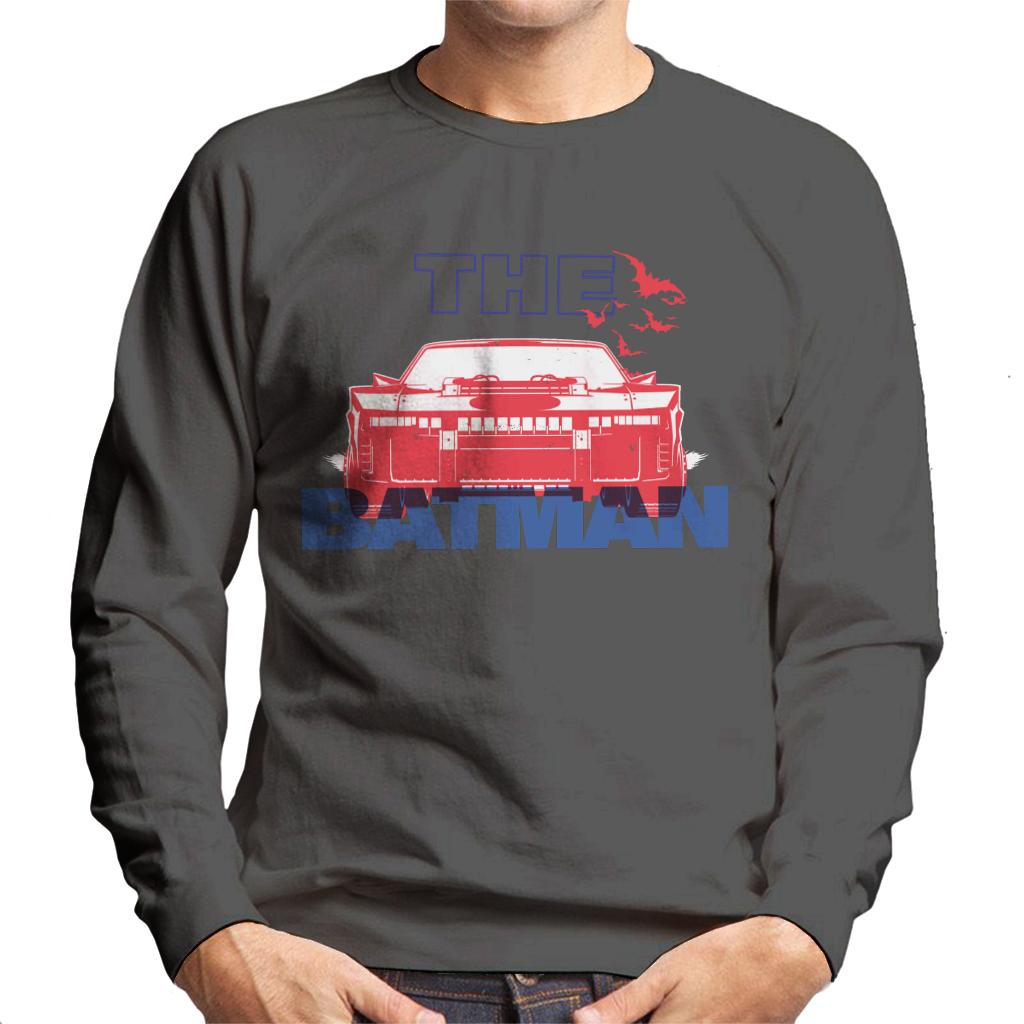The Batman Red Batmobile Men's Sweatshirt product image 4