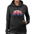 The Batman Red Batmobile Women's Hooded Sweatshirt product image 1
