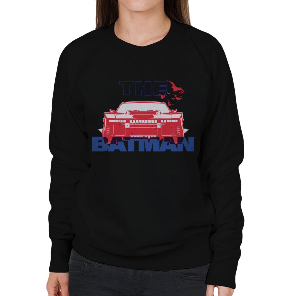 The Batman Red Batmobile Women's Sweatshirt product image 1