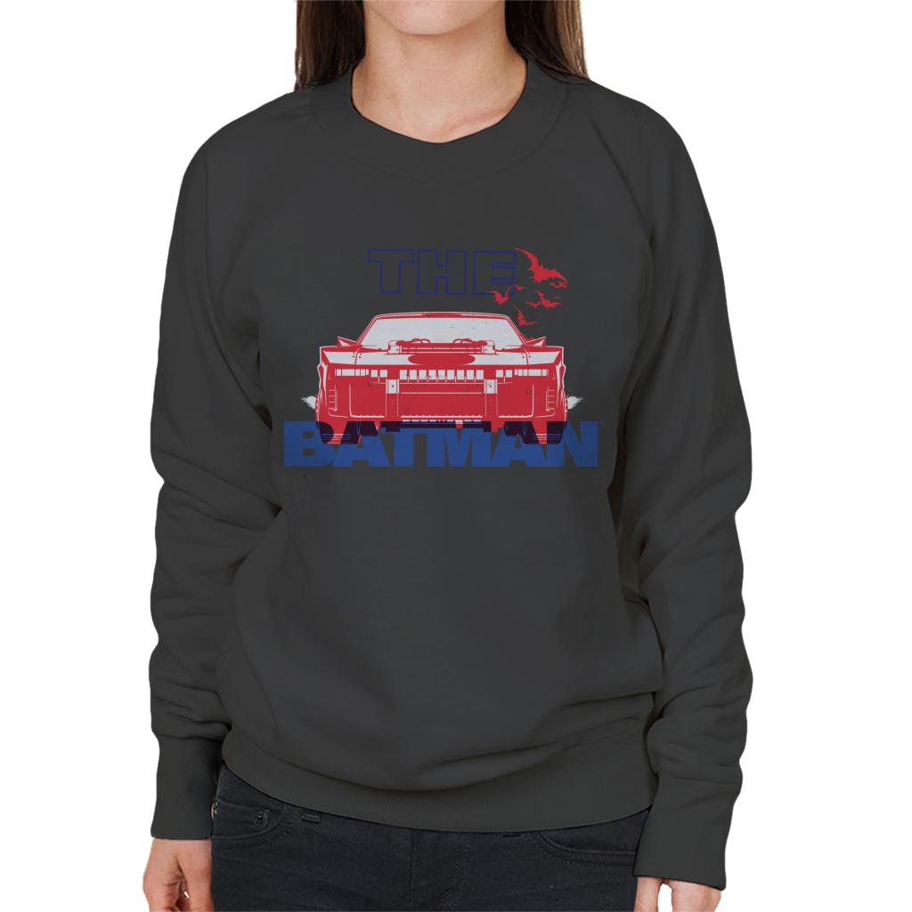 The Batman Red Batmobile Women's Sweatshirt product image 4