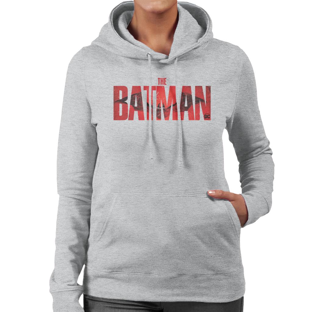 The Batman Red Logo Bat Signal Women's Hooded Sweatshirt product image 4