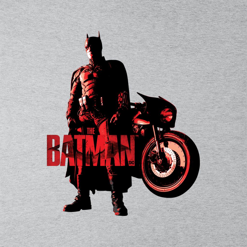 The Batman Red Logo Motorbike Men's Hooded Sweatshirt product image 2
