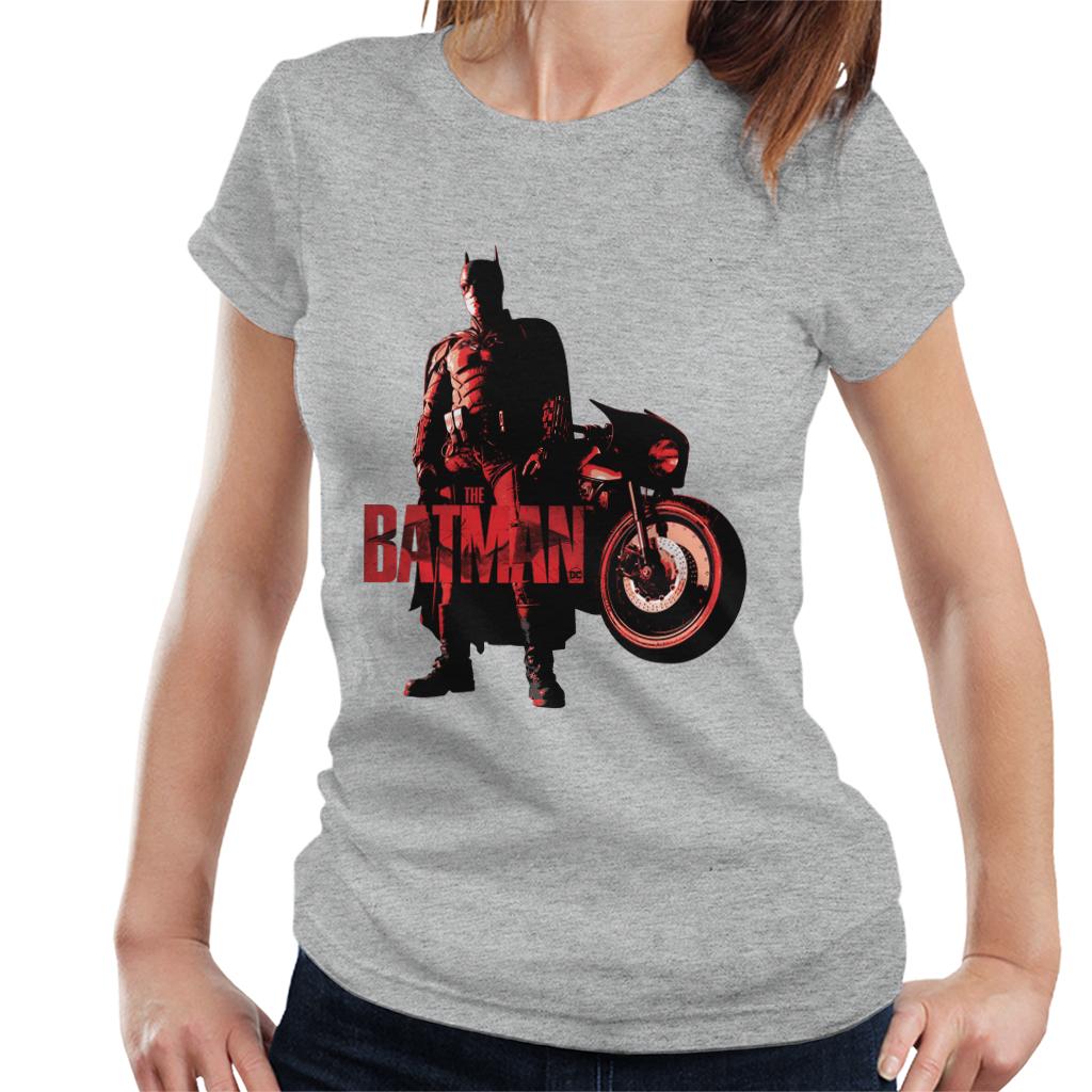 The Batman Red Logo Motorbike Women's T-Shirt product image 1