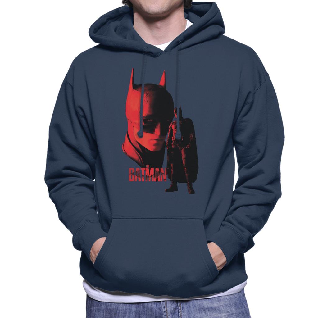 The Batman Batsuit Red Light Men's Hooded Sweatshirt product image 4