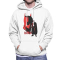 The Batman Batsuit Red Light Men's Hooded Sweatshirt product image 1