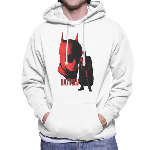 The Batman Batsuit Red Light Men's Hooded Sweatshirt product image 1