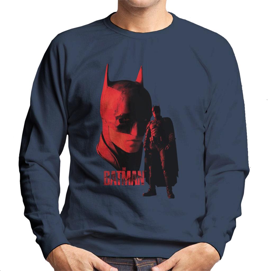 The Batman Batsuit Red Light Men's Sweatshirt product image 4