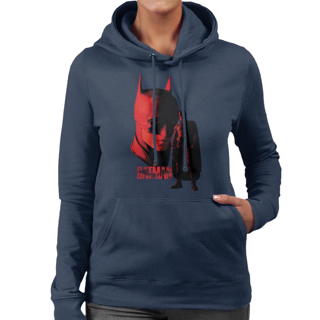 The Batman Batsuit Red Light Women's Hooded Sweatshirt product image 4