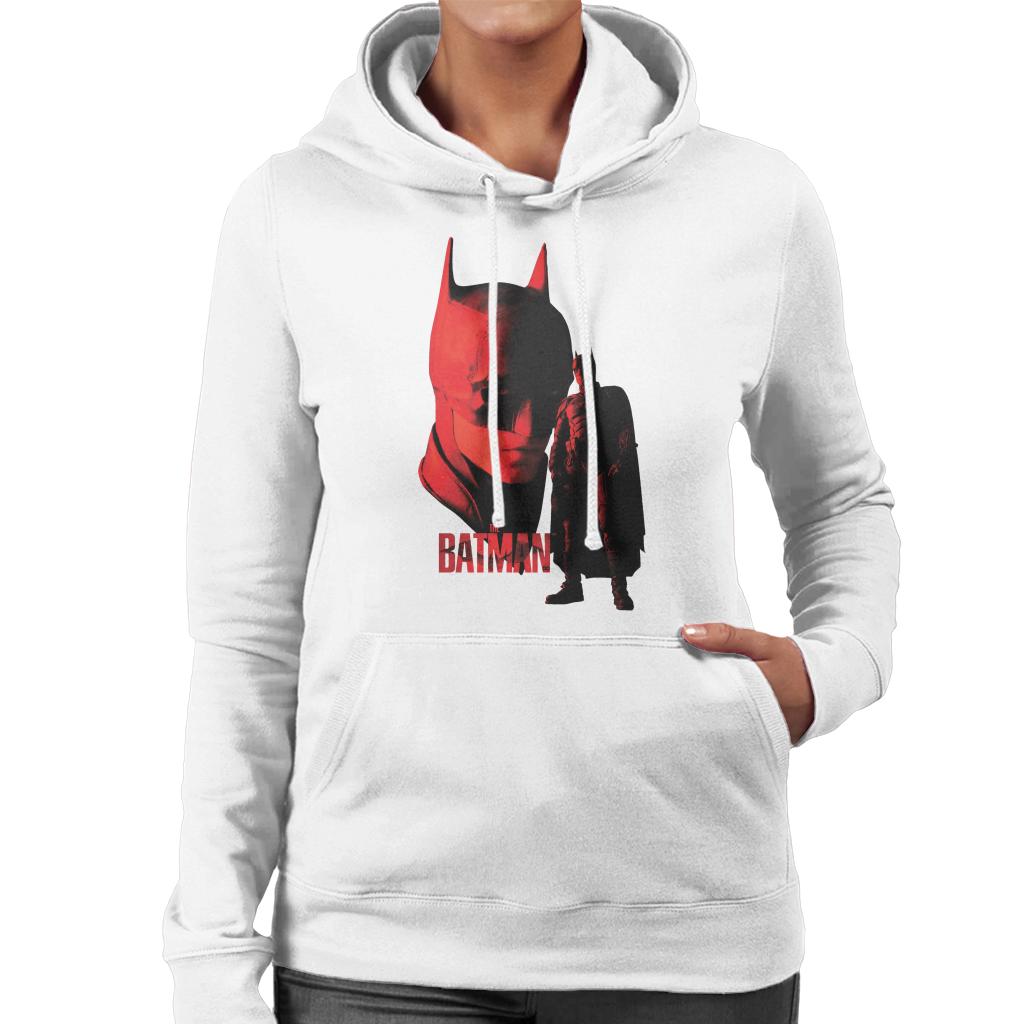 The Batman Batsuit Red Light Women's Hooded Sweatshirt product image 1