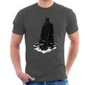 The Batman Cape White Bat Signals Men's T-Shirt product image 1