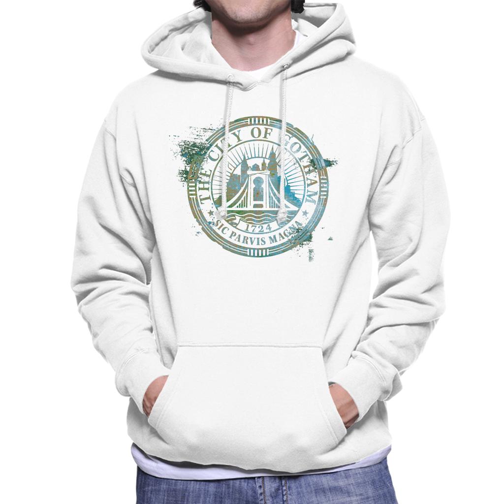 The Batman City Of Gotham Badge Men's Hooded Sweatshirt product image 4
