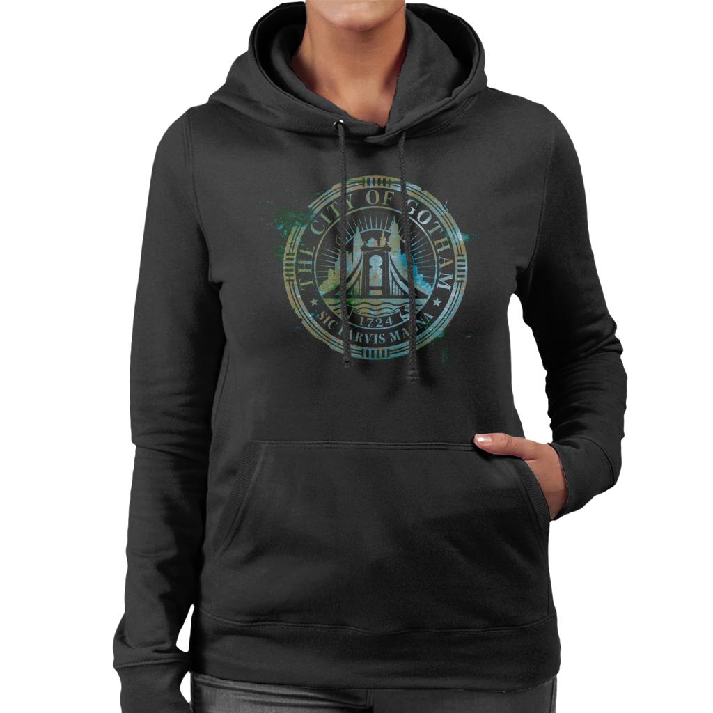The Batman City Of Gotham Badge Women's Hooded Sweatshirt product image 1