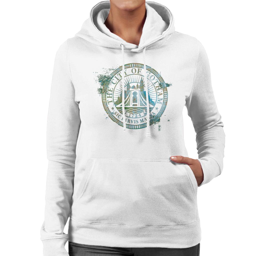 The Batman City Of Gotham Badge Women's Hooded Sweatshirt product image 4
