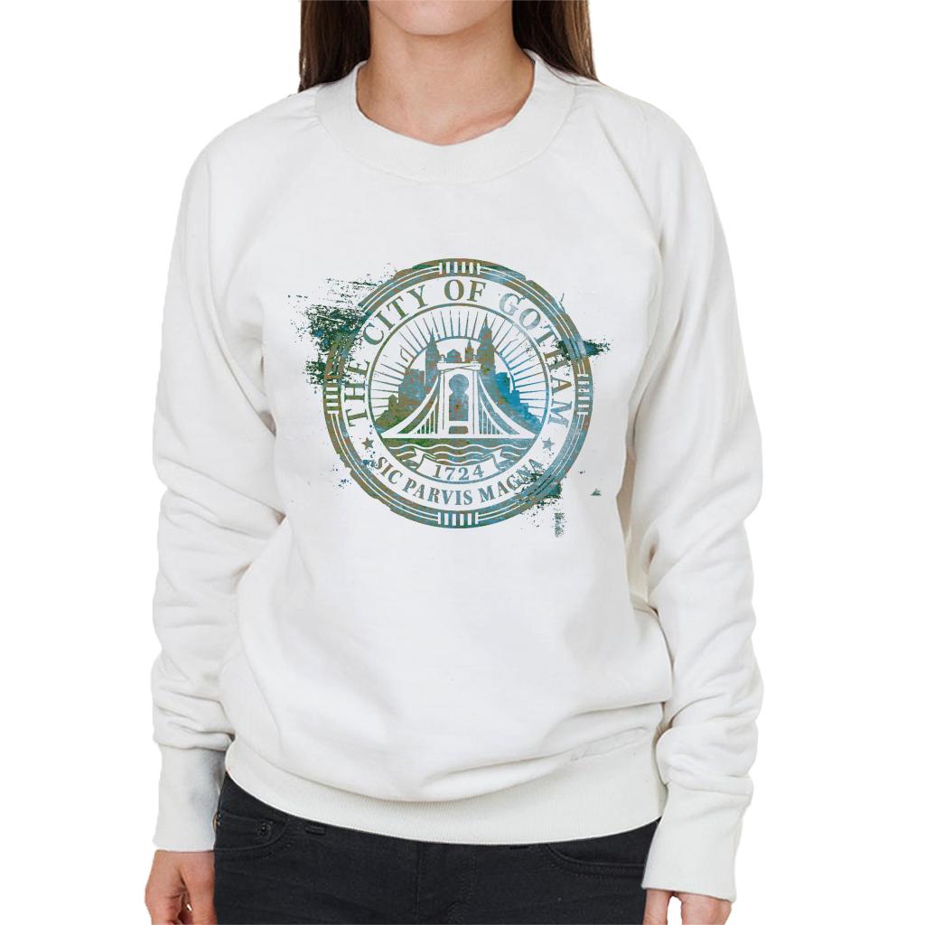 The Batman City Of Gotham Badge Women's Sweatshirt product image 4