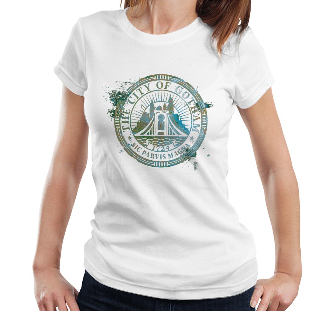 The Batman City Of Gotham Badge Women's T-Shirt product image 4