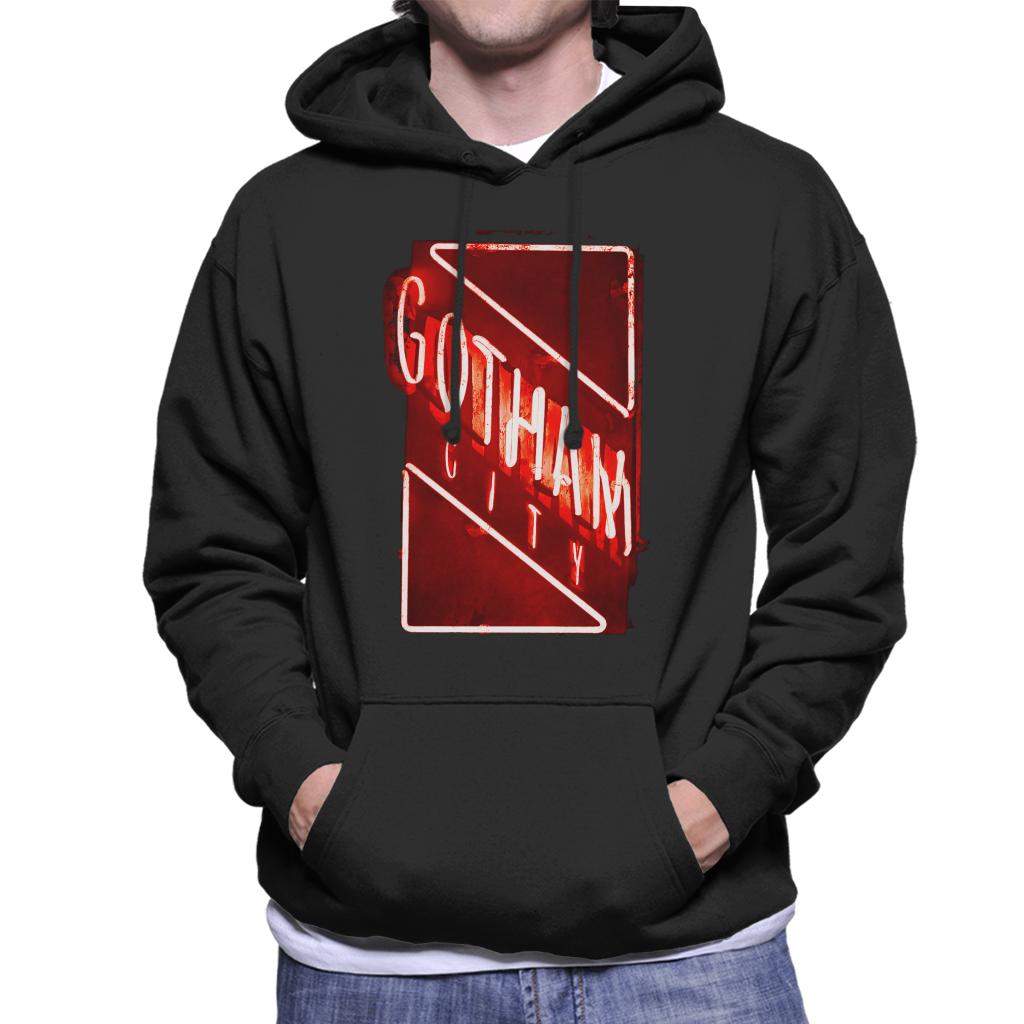 The Batman Gotham City Neon Light Men's Hooded Sweatshirt product image 1