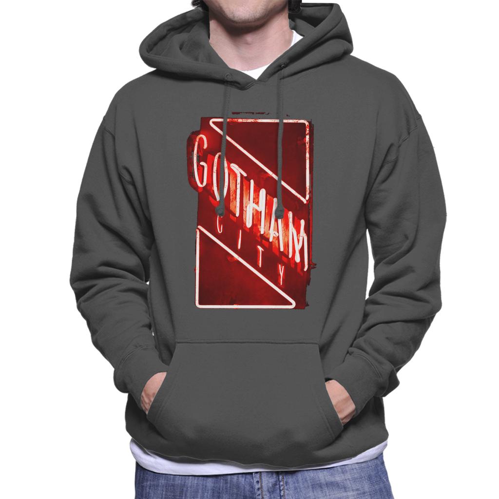 The Batman Gotham City Neon Light Men's Hooded Sweatshirt product image 4