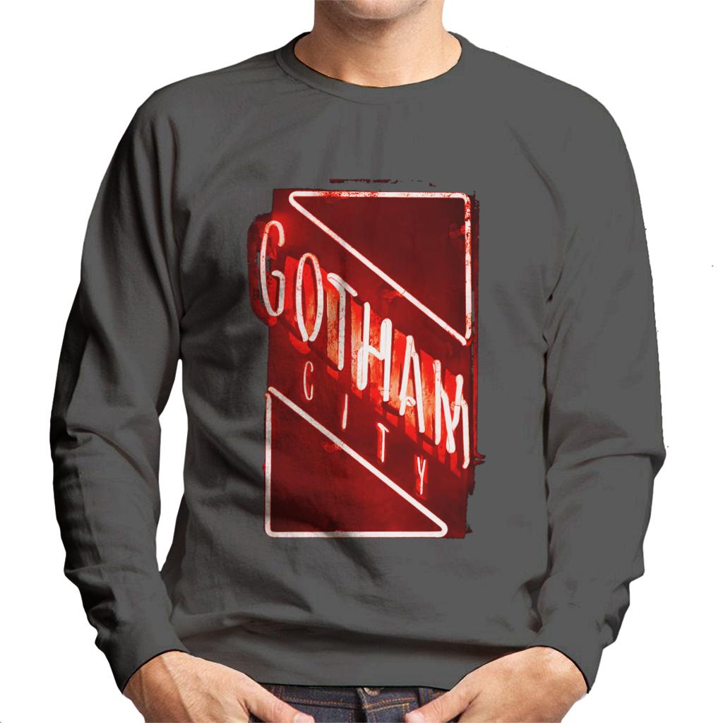 The Batman Gotham City Neon Light Men's Sweatshirt product image 4