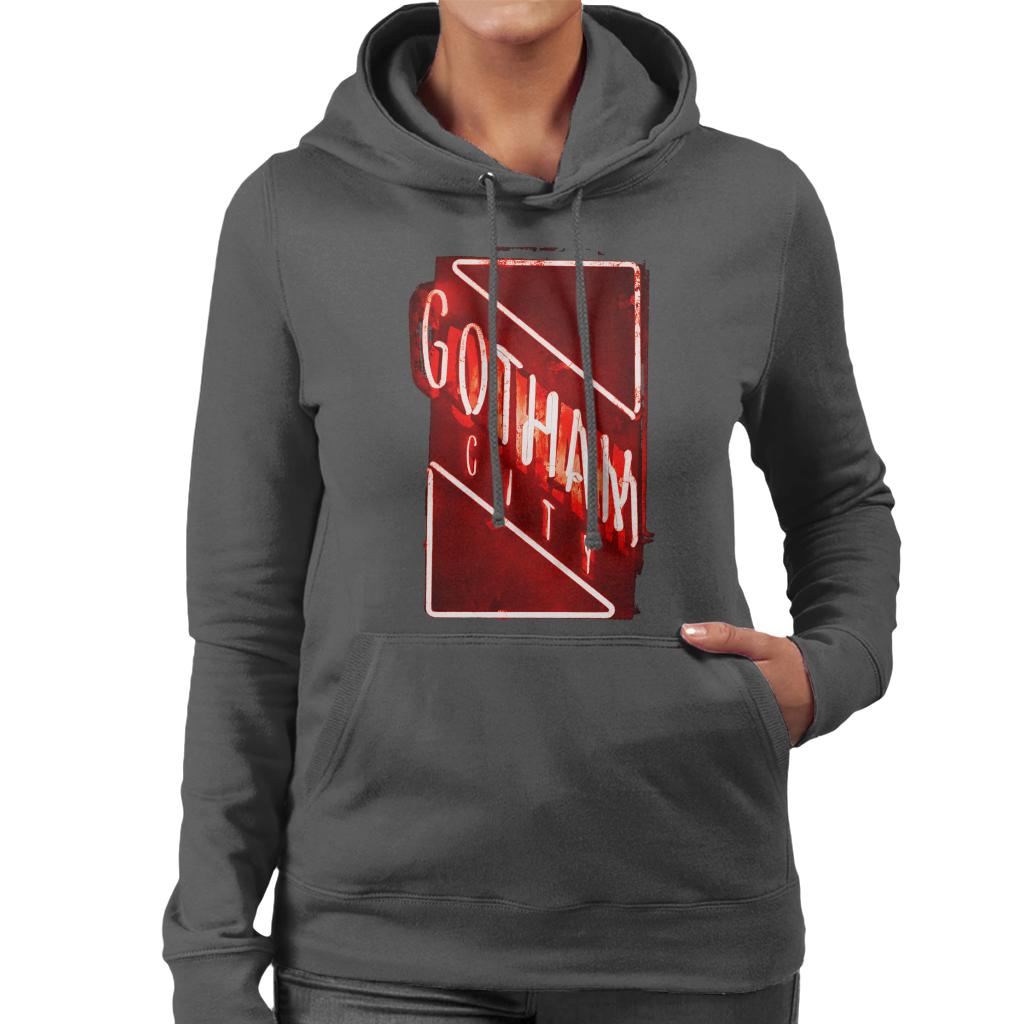 The Batman Gotham City Neon Light Women's Hooded Sweatshirt product image 4