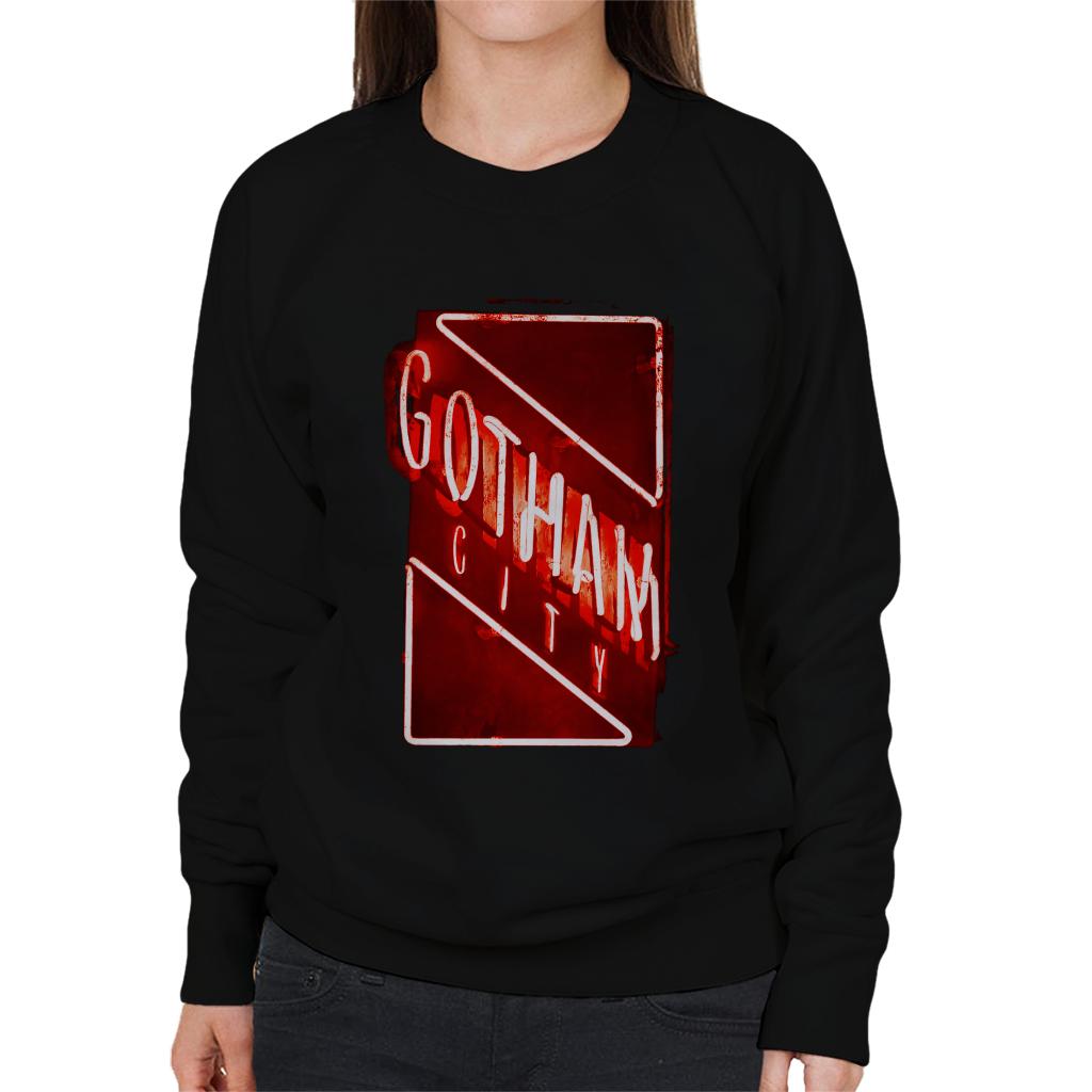 The Batman Gotham City Neon Light Women's Sweatshirt product image 1
