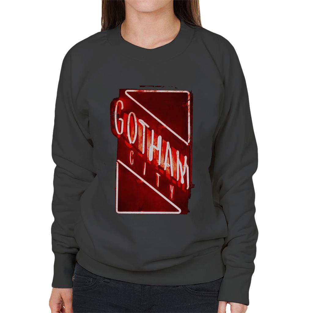 The Batman Gotham City Neon Light Women's Sweatshirt product image 4