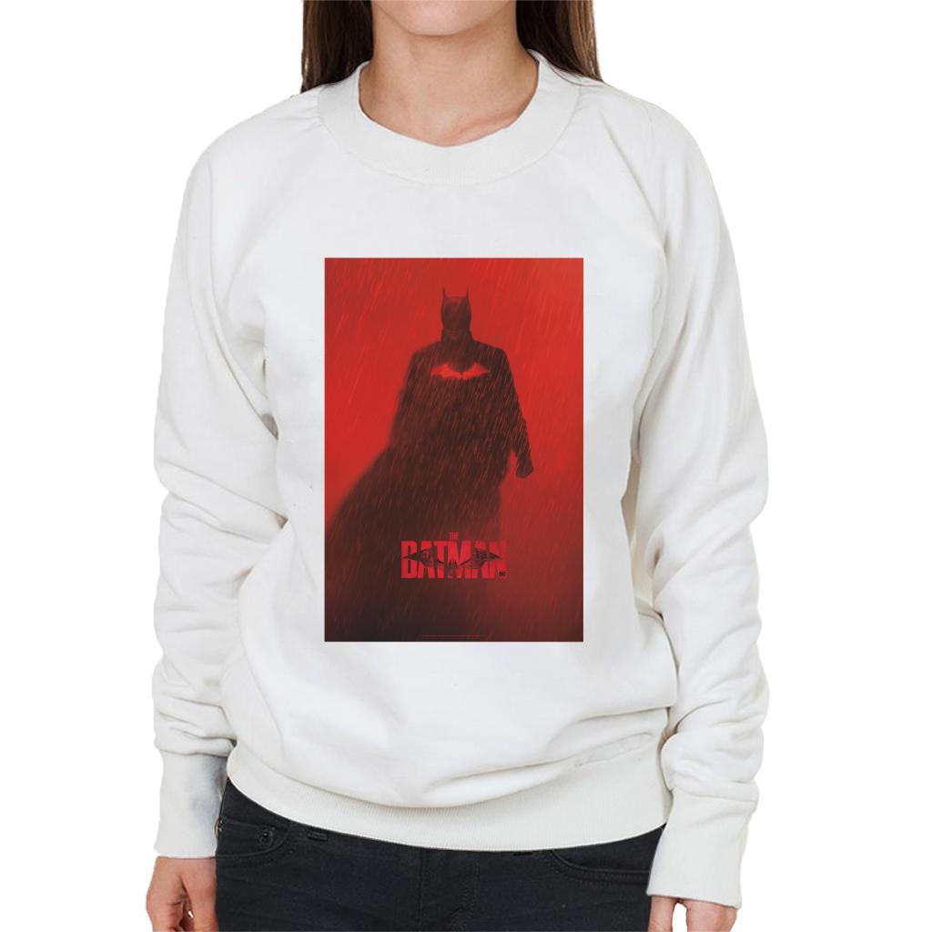 The Batman Cinematic Poster Women's Sweatshirt