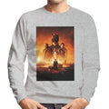 The Batman Poster Unmask The Truth Men's Sweatshirt