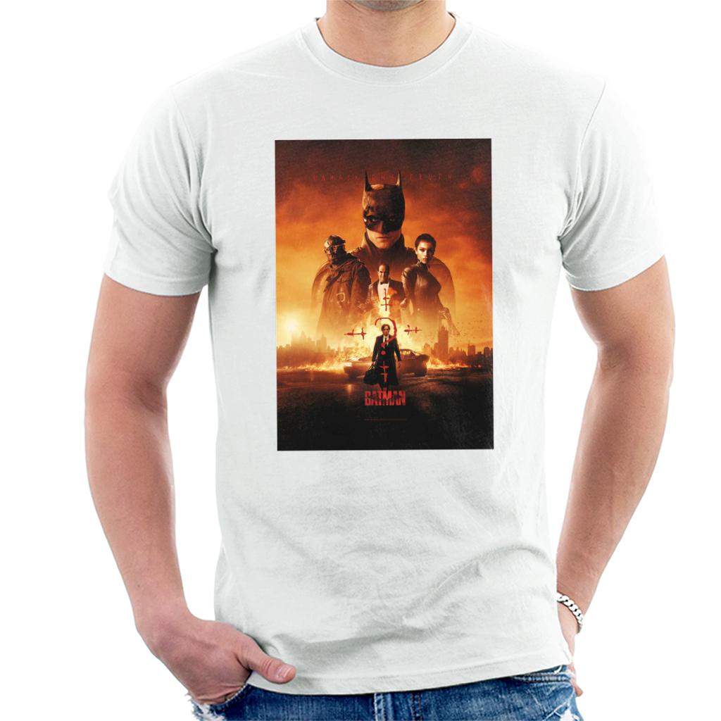 The Batman Poster Unmask The Truth Men's T-Shirt