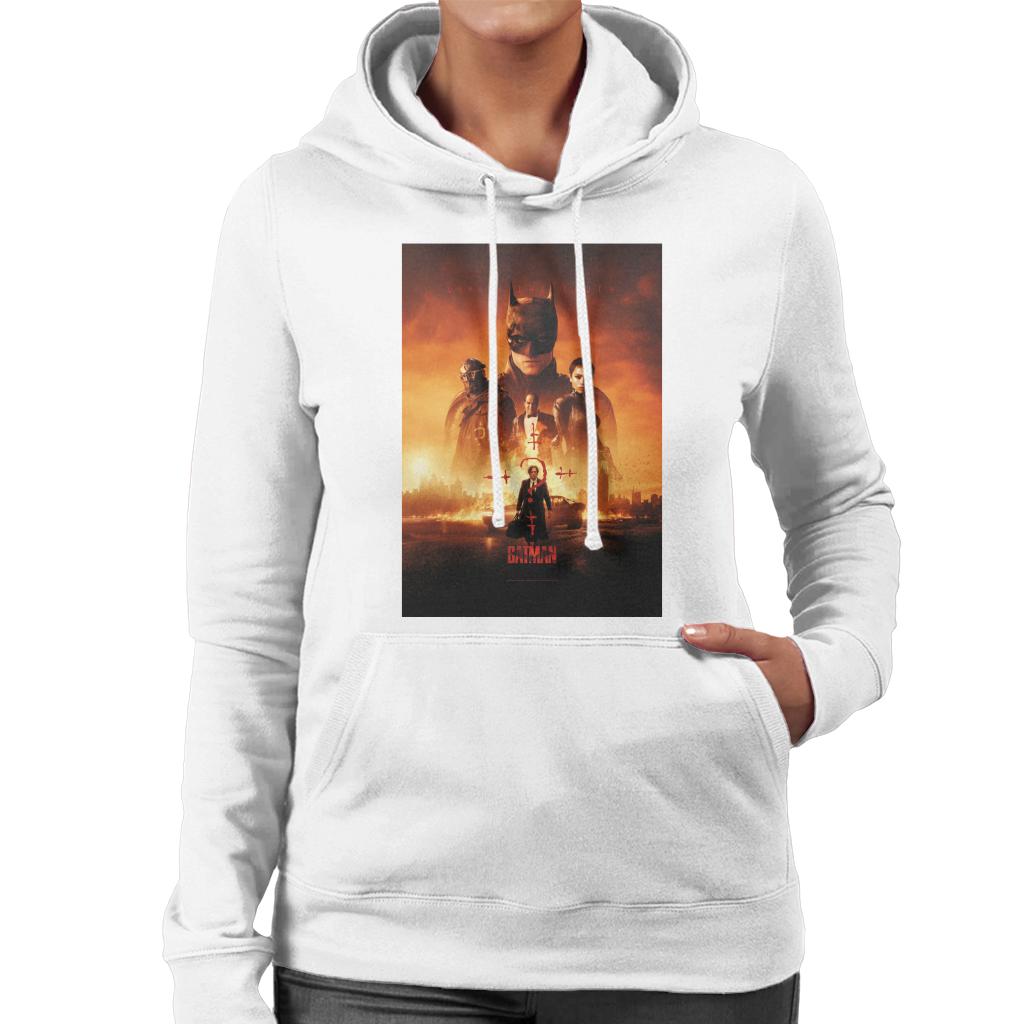 The Batman Poster Unmask The Truth Women's Hooded Sweatshirt